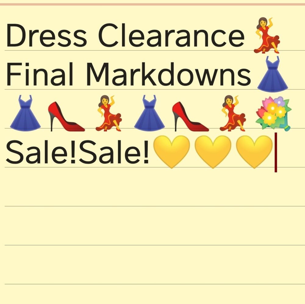 Clearance Dresses!👗